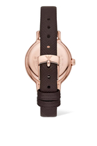 Cleo 32mm Leather Watch